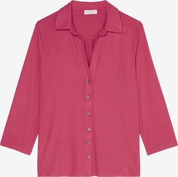 Marc O'Polo Blouse in Roze: voorkant