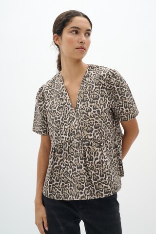 InWear Blouse 'IWDabney' in Brown: front