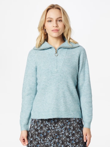 VILA Sweter 'Mathilda' w kolorze niebieski: przód