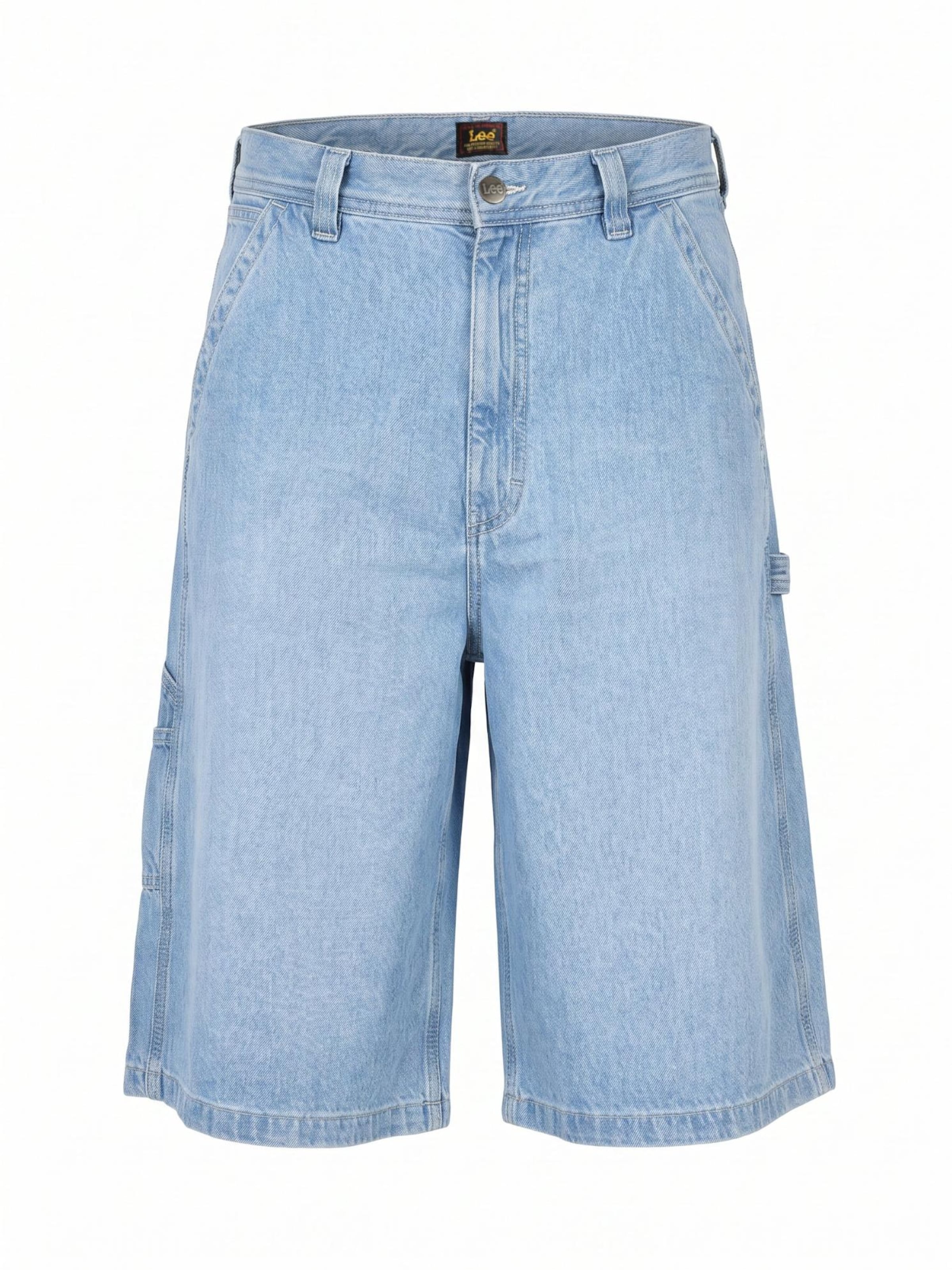 Loosefit Jean 'LIGHT & SOFT CARPENTER SKATER NICHOLS SHORTS' Lee en bleu : devant