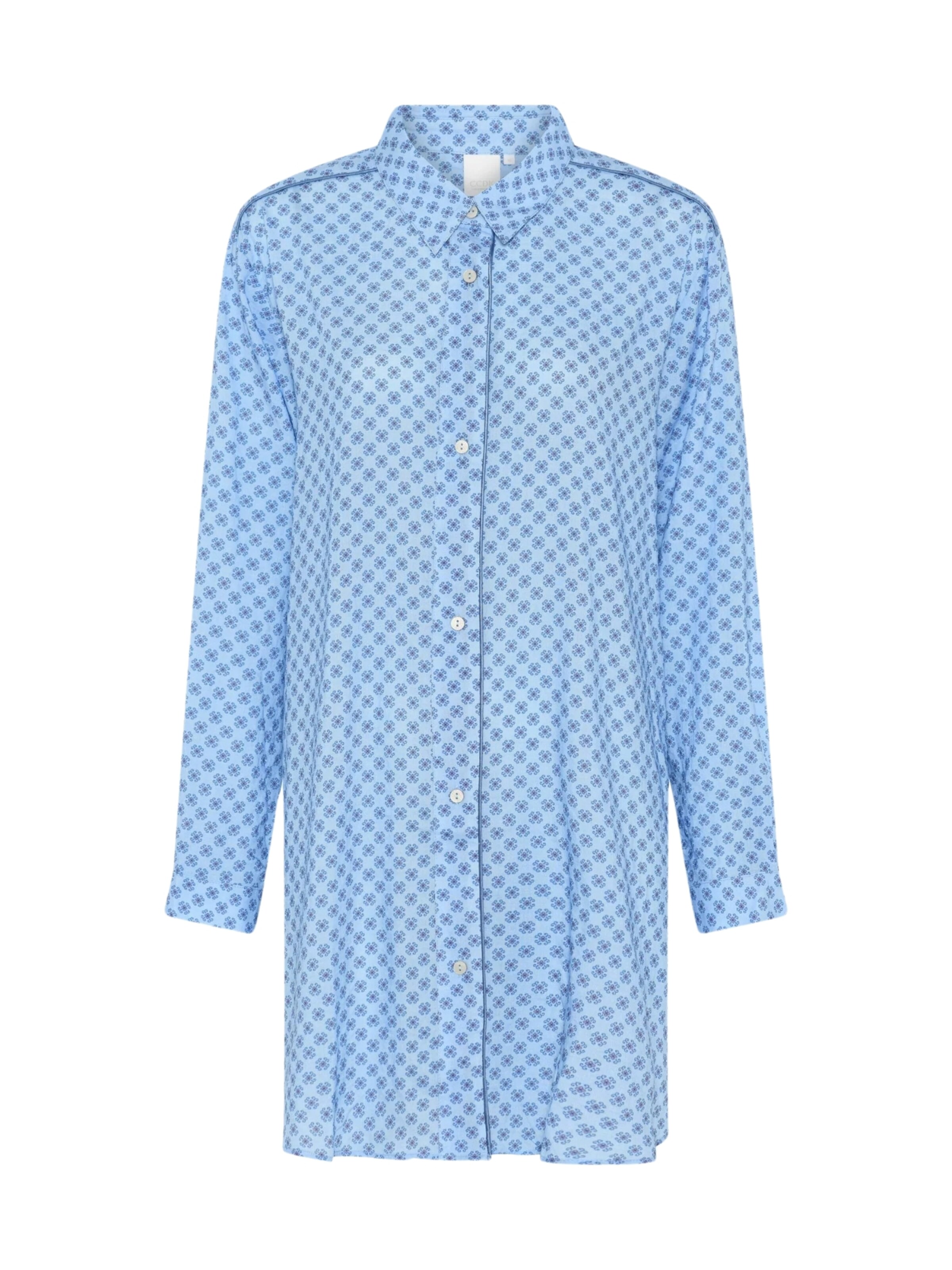 CCDK Copenhagen Soveskorte 'Solvei' i blå: forside