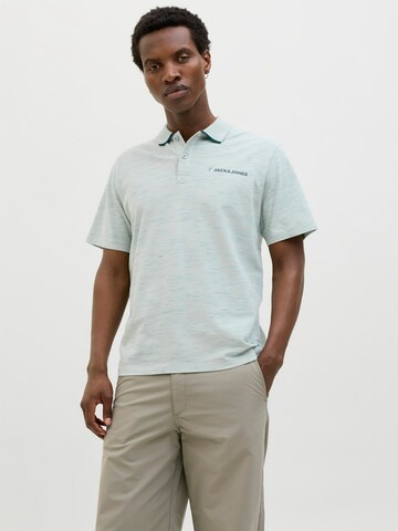 JACK & JONES Majica 'JCOLogan' | modra barva: sprednja stran