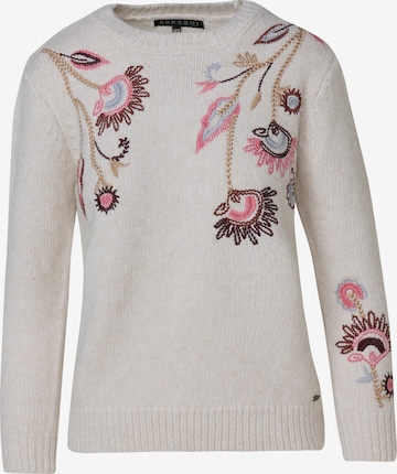 KOROSHIPulover - bijela boja: prednji dio