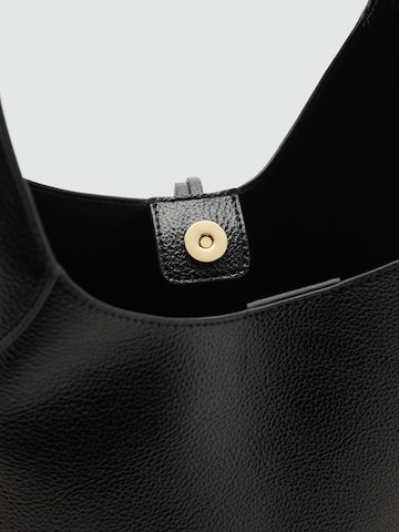 MANGO Torba na ramię 'MICADO' w kolorze czarny