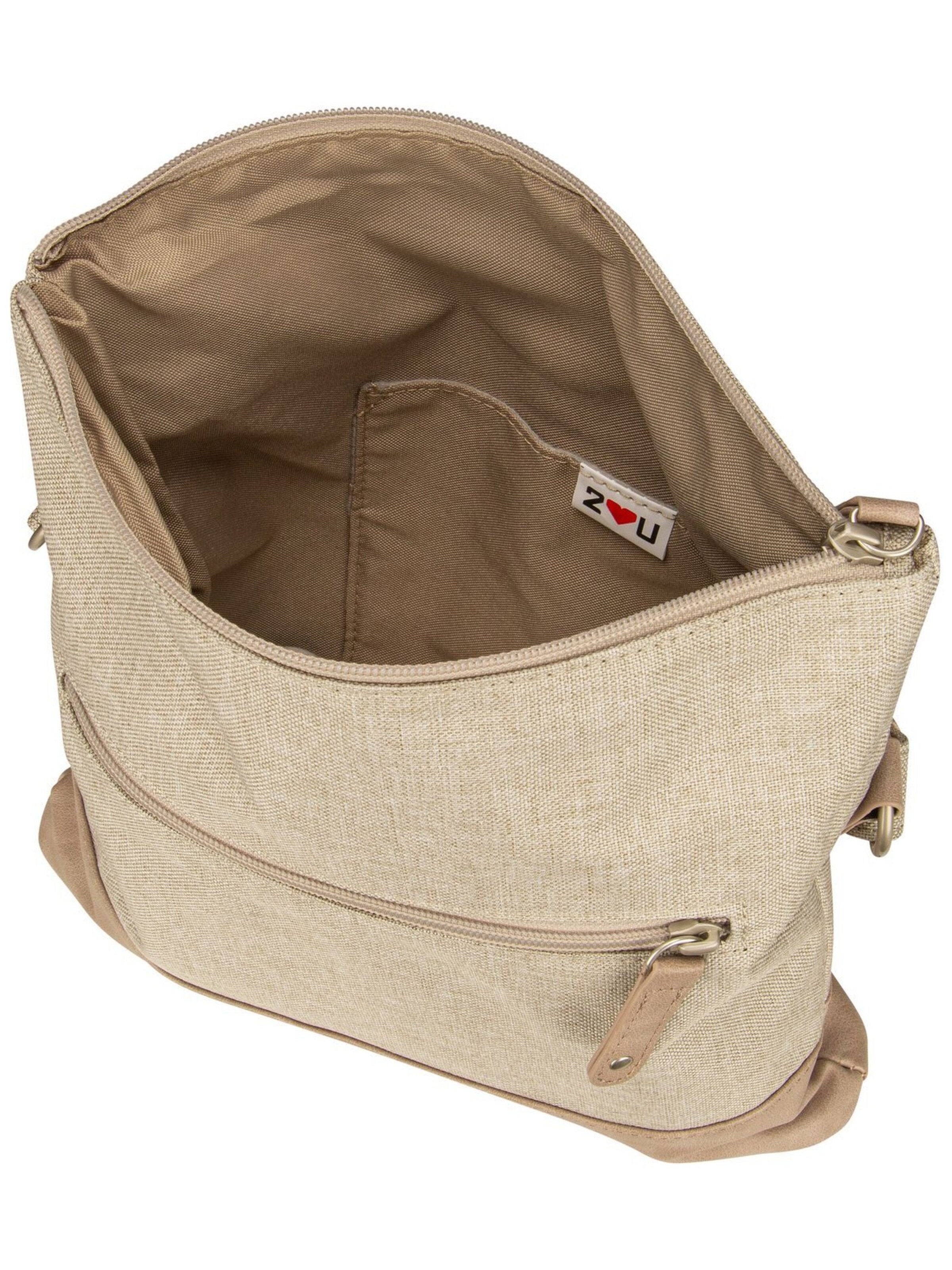 ZWEI Crossbody Bag 'Olli' in Beige