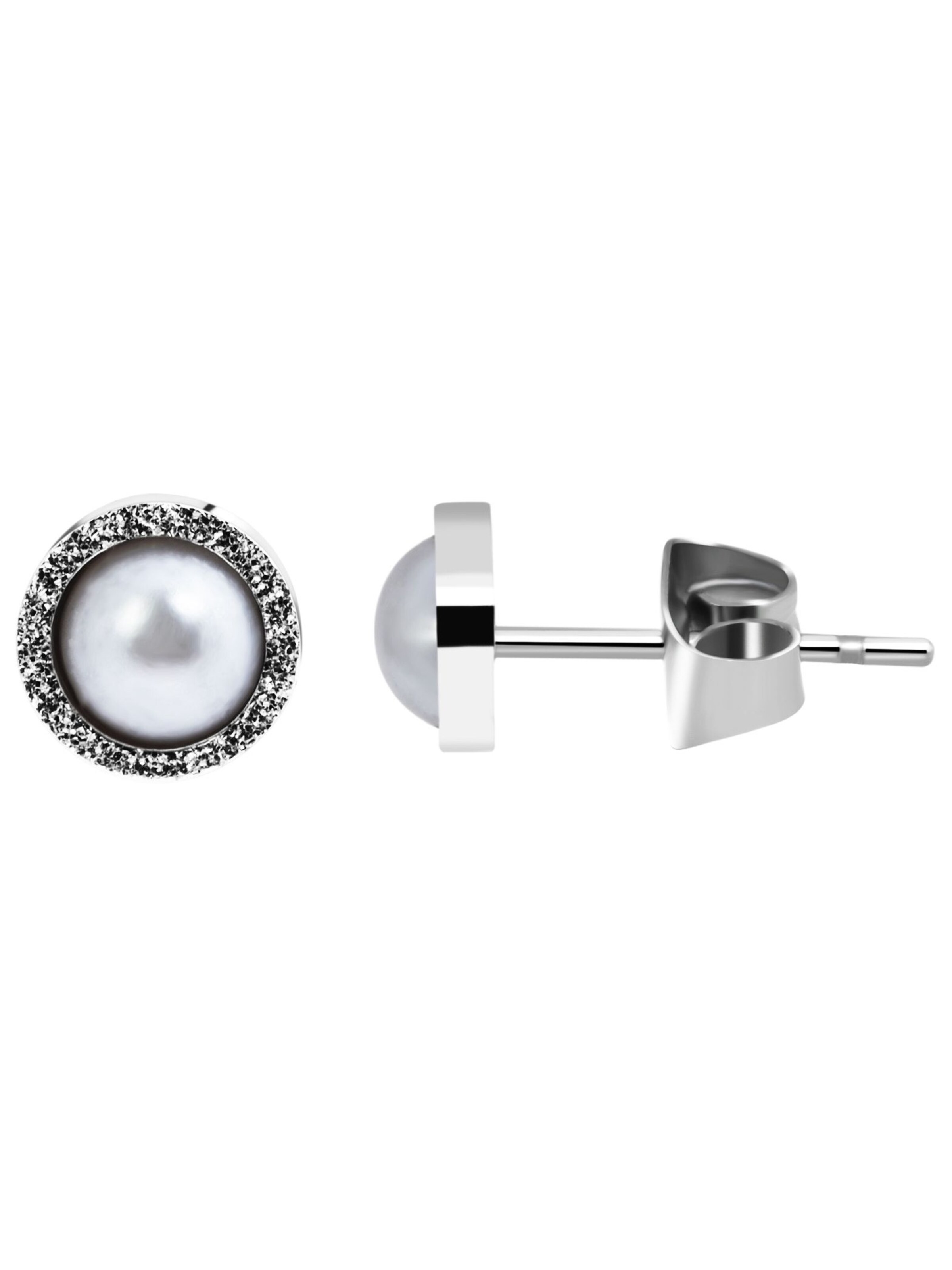 Akzent Earrings 'Edelstahl, langlebig' in Silver