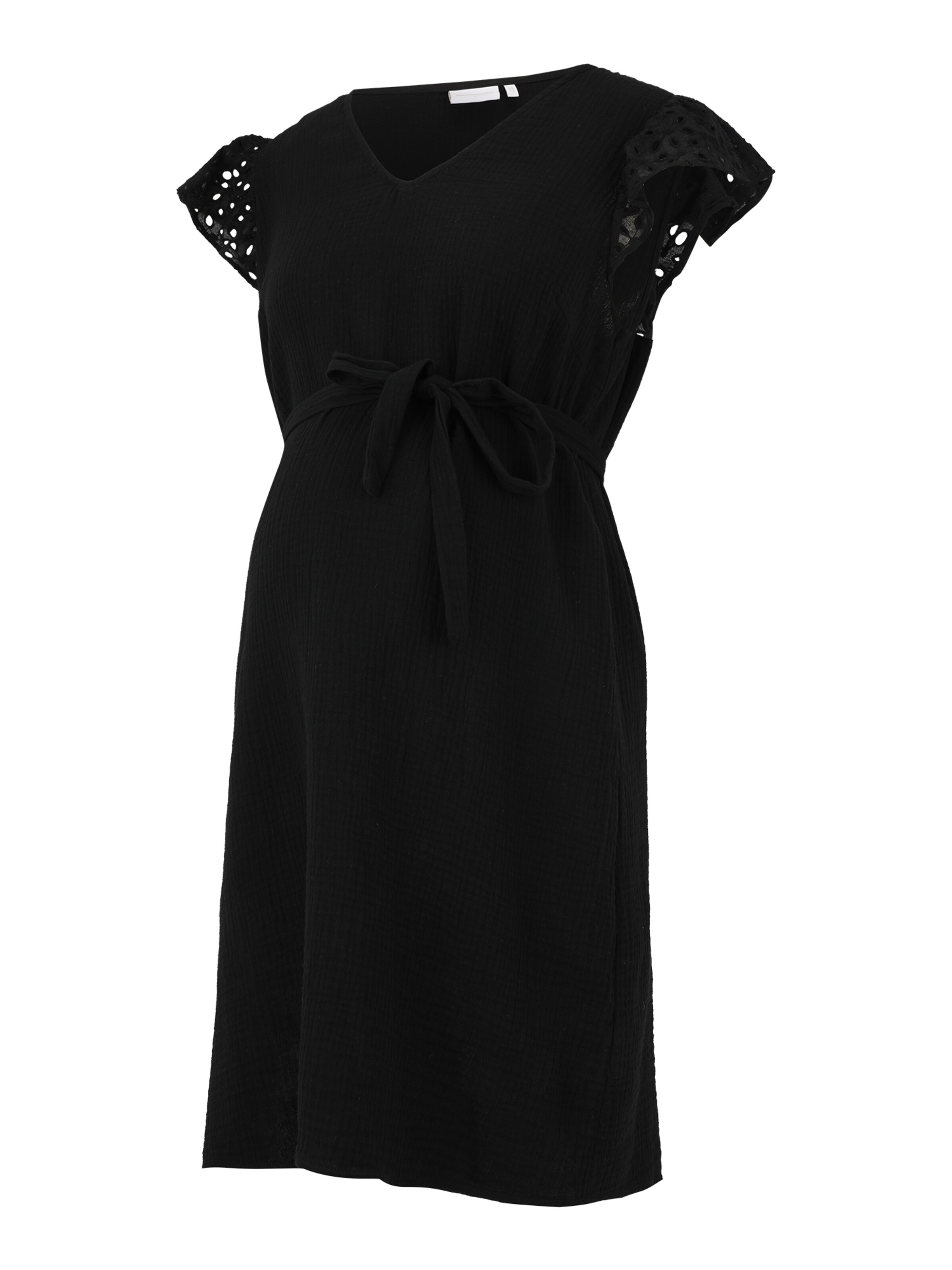 MAMALICIOUS Mekko 'Juana' värissä musta: etupuoli