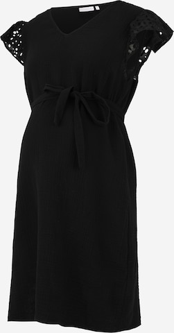 MAMALICIOUS Dress 'JUANA' in Black: front