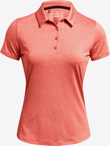 UNDER ARMOUR Performance Shirt ' Playoff ' in Orange: front