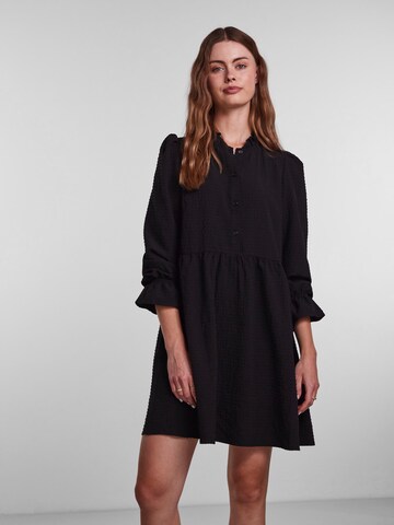 PIECES Shirt dress 'OFELINA' in Black: front