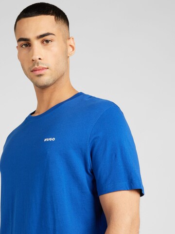 HUGO T-Shirt 'Dero' in Blau