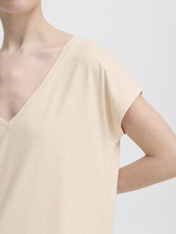 ICHI T-Shirt ' IHREBEL SS12 ' in Beige