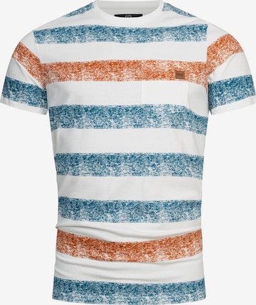 INDICODE JEANS Shirt ' Tamka ' in Blue: front