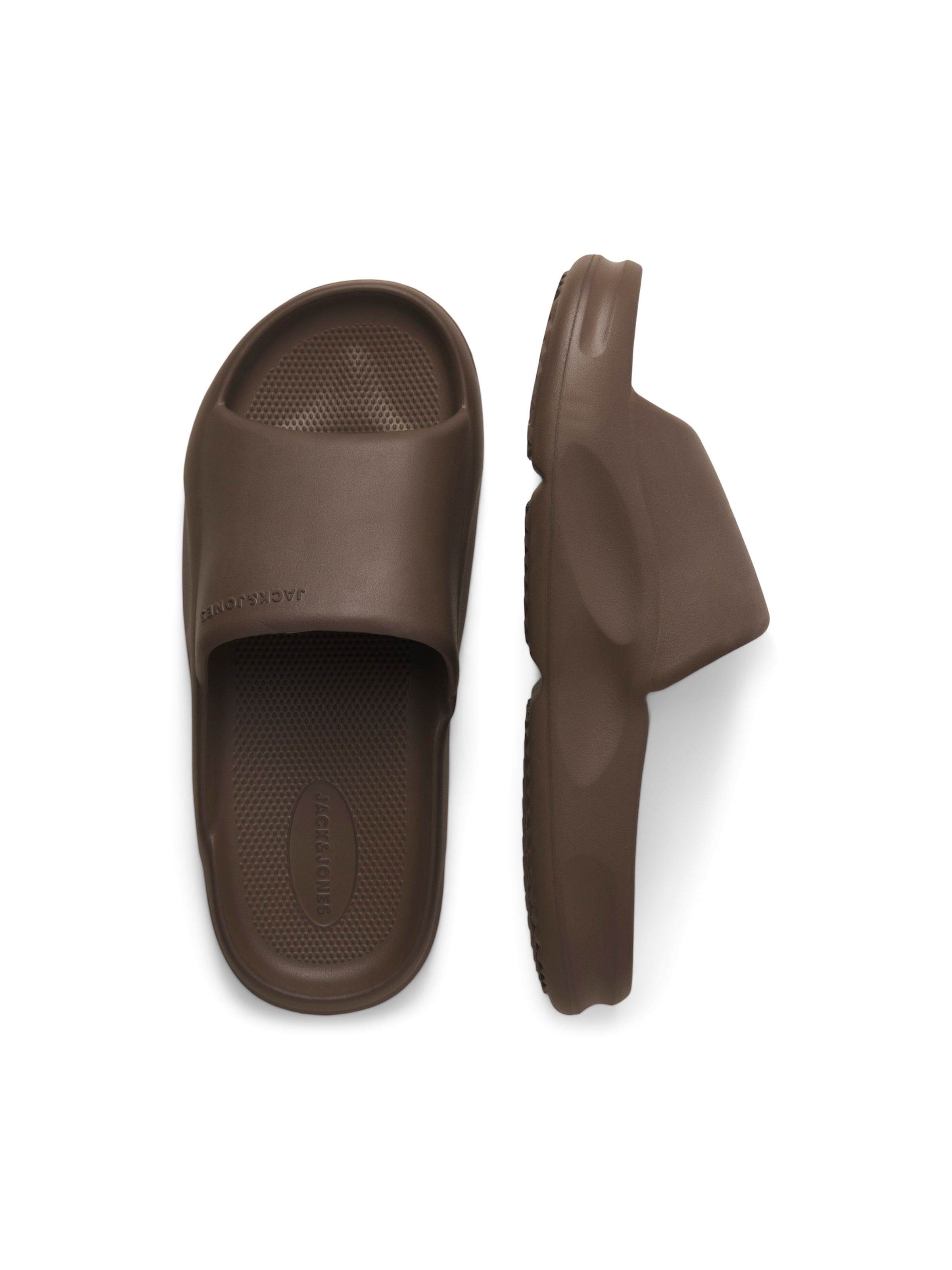 JACK & JONES Pantolette 'JFWSTATUS' i brun