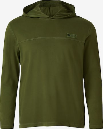 s.Oliver Men Big Sizes Shirt in Green: front