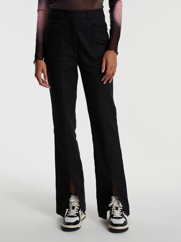 EDITED Flared Pants 'Ejla' in Black: front