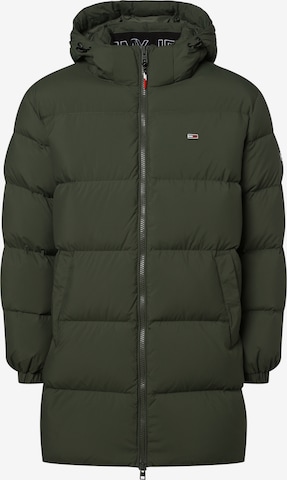 Tommy Jeans Winterjacke in Grün: predná strana