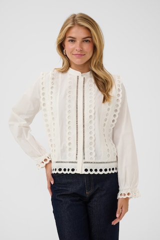 SAINT TROPEZ Bluse 'Marlee' in Weiß: Vorderseite