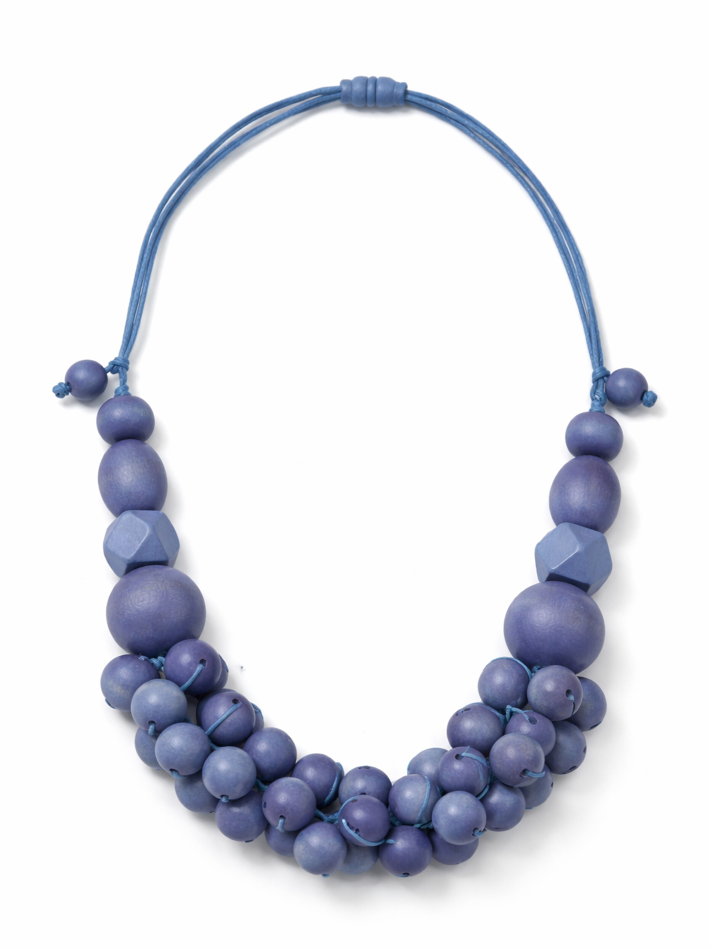 COLLEZIONE ALESSANDRO Necklace 'Bea' in Blue: front