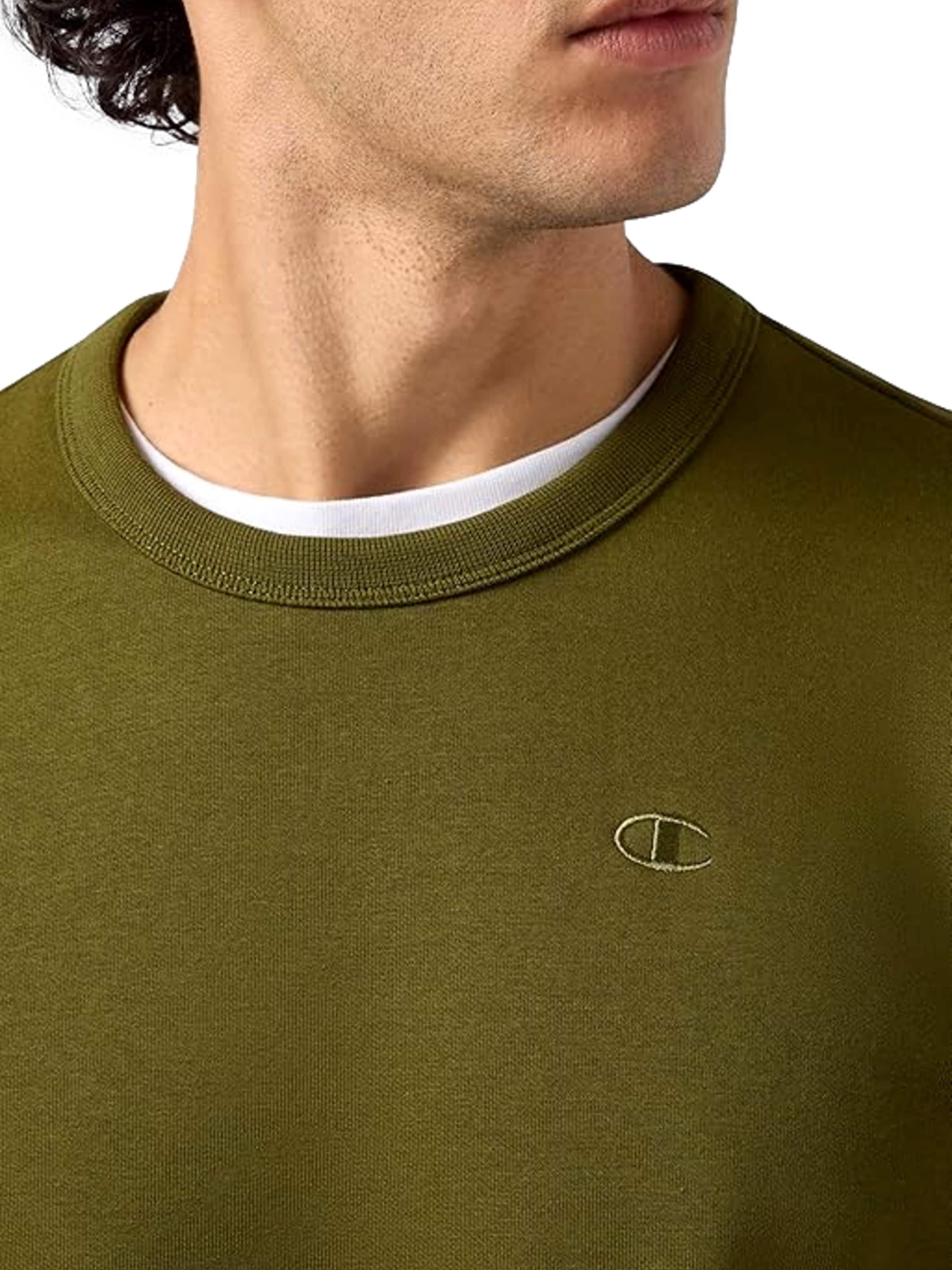 Champion Authentic Athletic Apparel Sweatshirt in Green