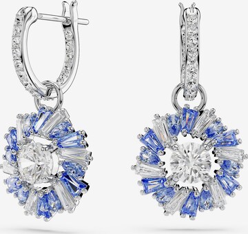 Swarovski Earrings in Silver: front