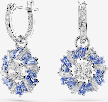 Swarovski Earrings in Silver: front