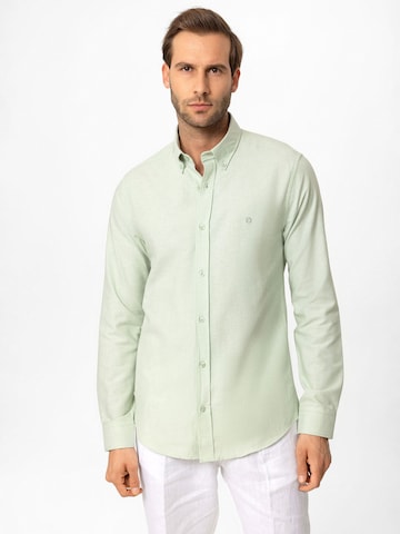 Dandalo Regular fit Button Up Shirt in Green