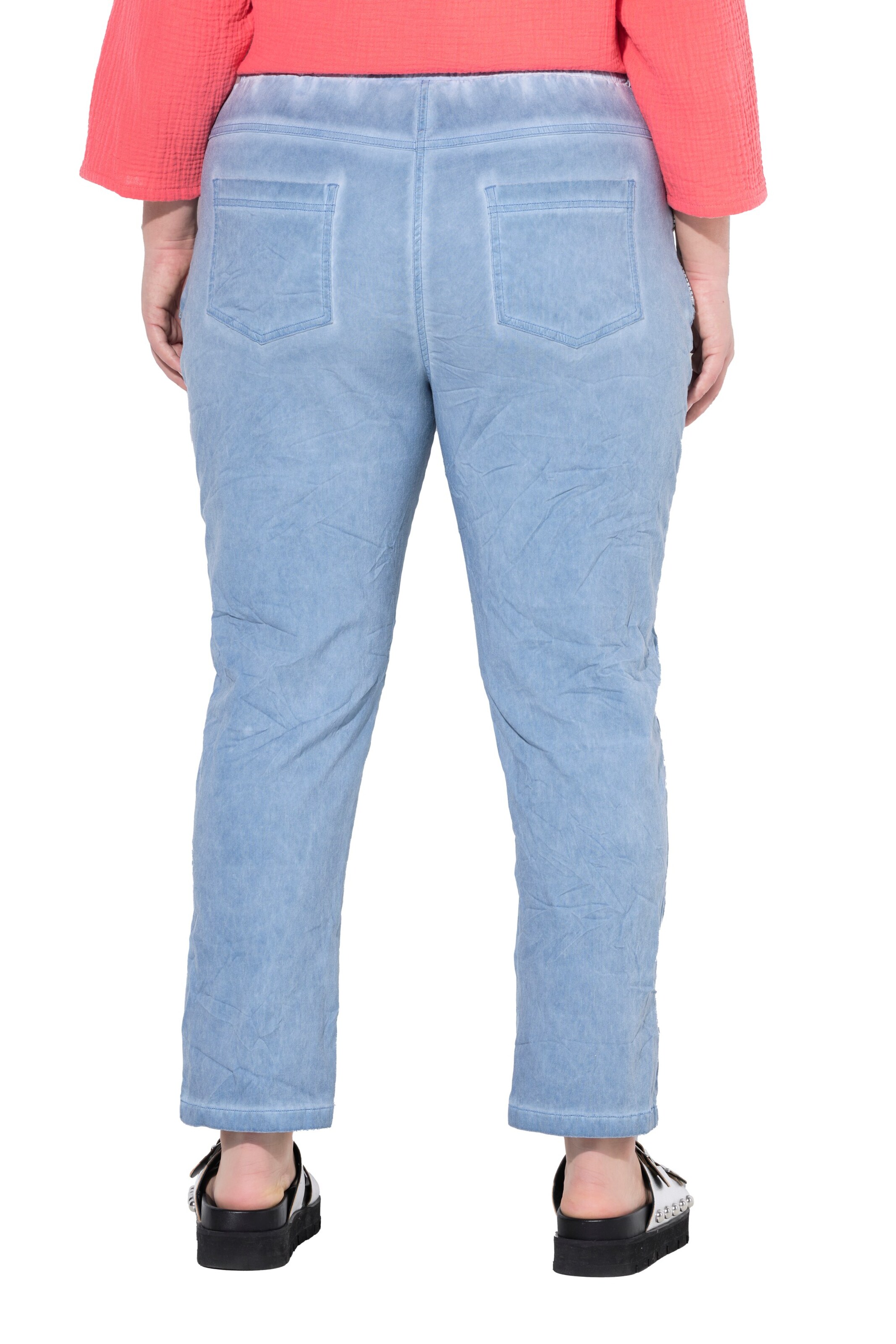 Angel of Style Loosefit Broek in Blauw