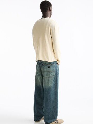 Pull-over Pull&Bear en blanc