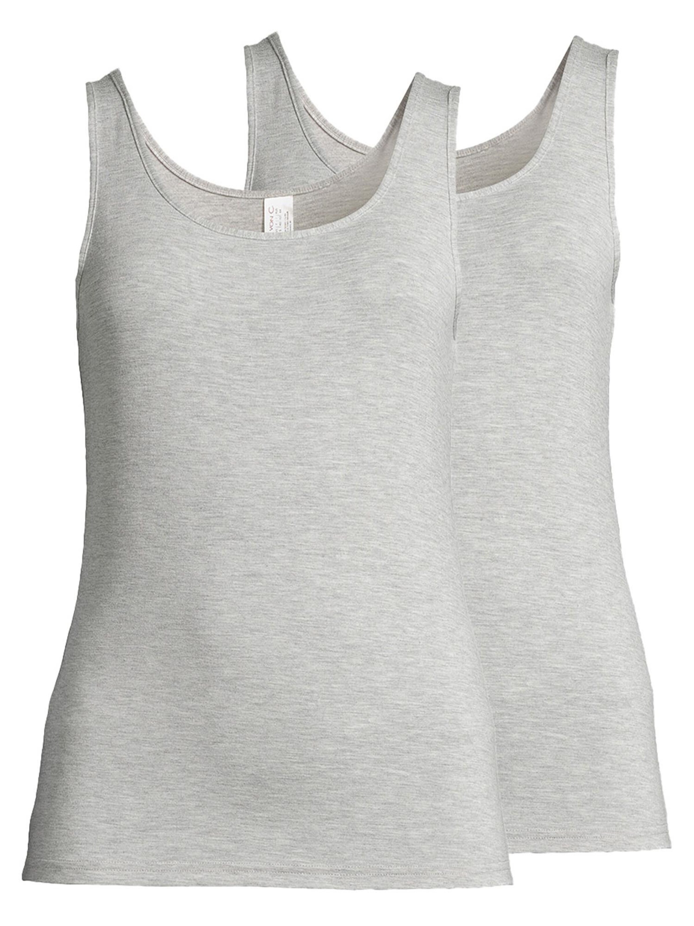 Nina von C. Undershirt 'Light & Easy' in Grey: front