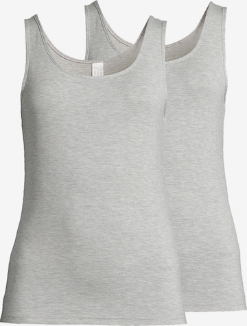 Nina von C. Undershirt 'Light & Easy' in Grey: front