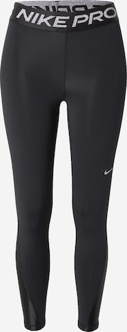 NIKE Workout Pants in Black: front