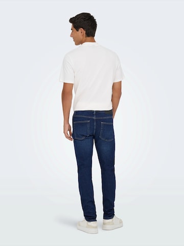 Only & Sons Slim fit Jeans 'ONSLOOM' in Blue