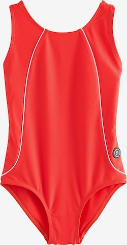 Next Uimapuku värissä punainen: etupuoli