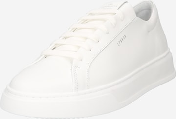 Sneaker low de la Copenhagen pe alb: față