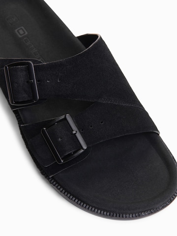 Ombre Pantolette‌‌‌‌‌‌‌ in Schwarz