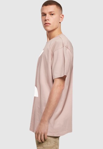 Merchcode Shirt 'Abstract Lines' in Roze