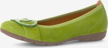 GABOR Ballerina in Grün: Vorderseite