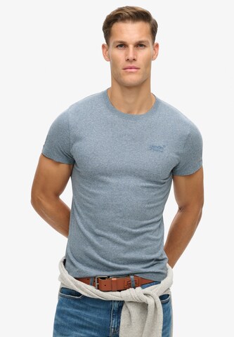 Superdry Tričko 'Essential' - Modrá: predná strana