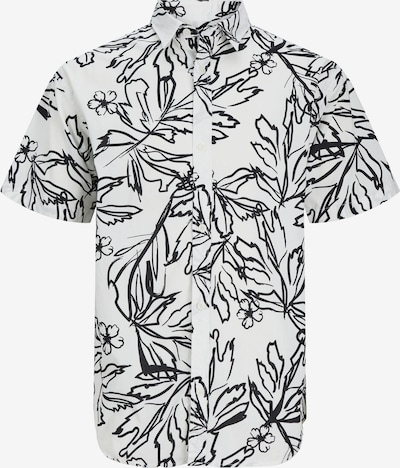 JACK & JONES Overhemd 'LAFAYETTE' in de kleur Zwart / Wit, Productweergave