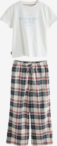 balta Superdry Miego kostiumas: priekis