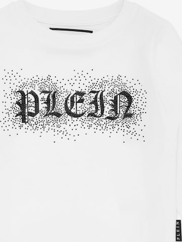 Philipp Plein - Sweatshirt 'Gothic Plein' em branco: frente