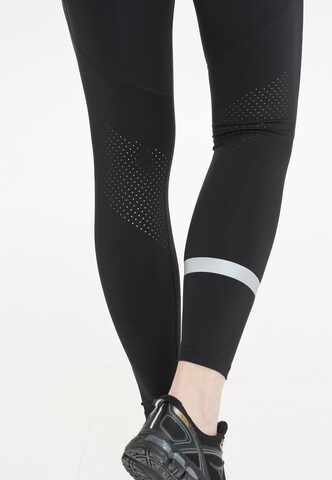 ENDURANCE Skinny Workout Pants 'Yames' in Black