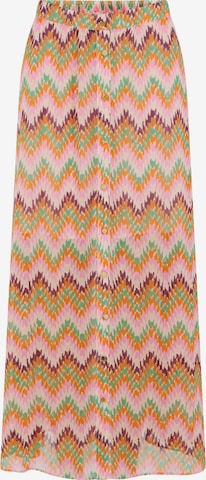 NAF NAF Skirt 'Travel' in Mixed colors: front