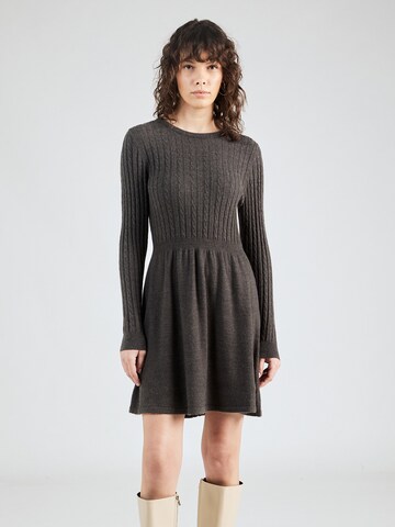 ONLY Knitted dress 'FIA' in Grey: front