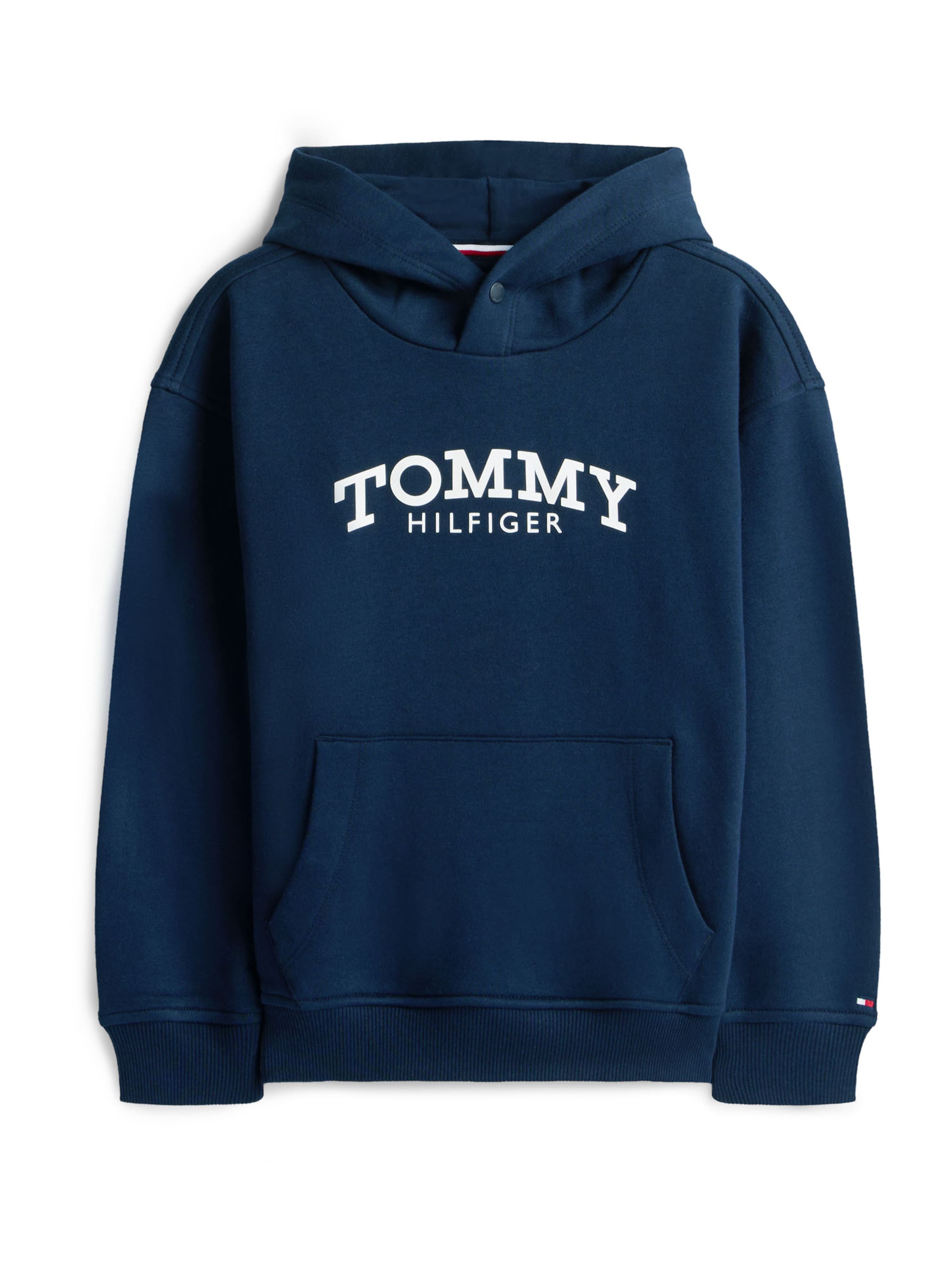 TOMMY HILFIGER Mikina – modrá: přední strana