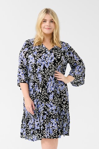 Robe 'Leane' KAFFE CURVE en violet : devant