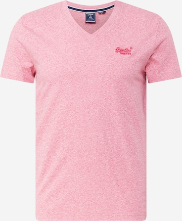 Superdry T-Shirt in Pink: predná strana