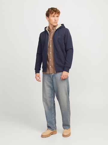 JACK & JONES - Sudadera con cremallera 'JPRBLUMason' en azul