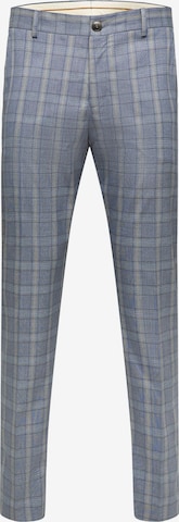 SELECTED HOMME Slim fit Pleated Pants 'Time Logan' in Blue: front